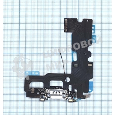 Шлейф разъема питания для iPhone 7 белый