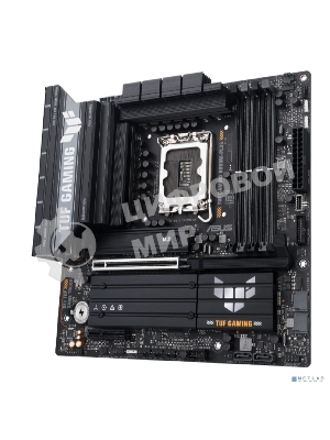 Материнская плата ASUS TUF GAMING B860M-PLUS, LGA 1851, Intel B860, 4xDDR5, 4xSATA, 3xM.2, 1xPCIe 5.0 x16, 1xPCIe x4, 1xUSB-C, 4xUSB-A 3.2 Gen 1, 2xUSB-A 3.2 Gen 2, 1xHDMI, 1xDP, 1x2.5Gb LAN, 7.1, mATX