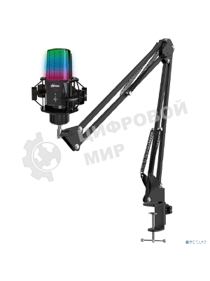 Микрофон RITMIX RDM-270 Black подключение XLR- jack3,5 мм; размеры микрофона: 5 * 15,5 * 3,8 см