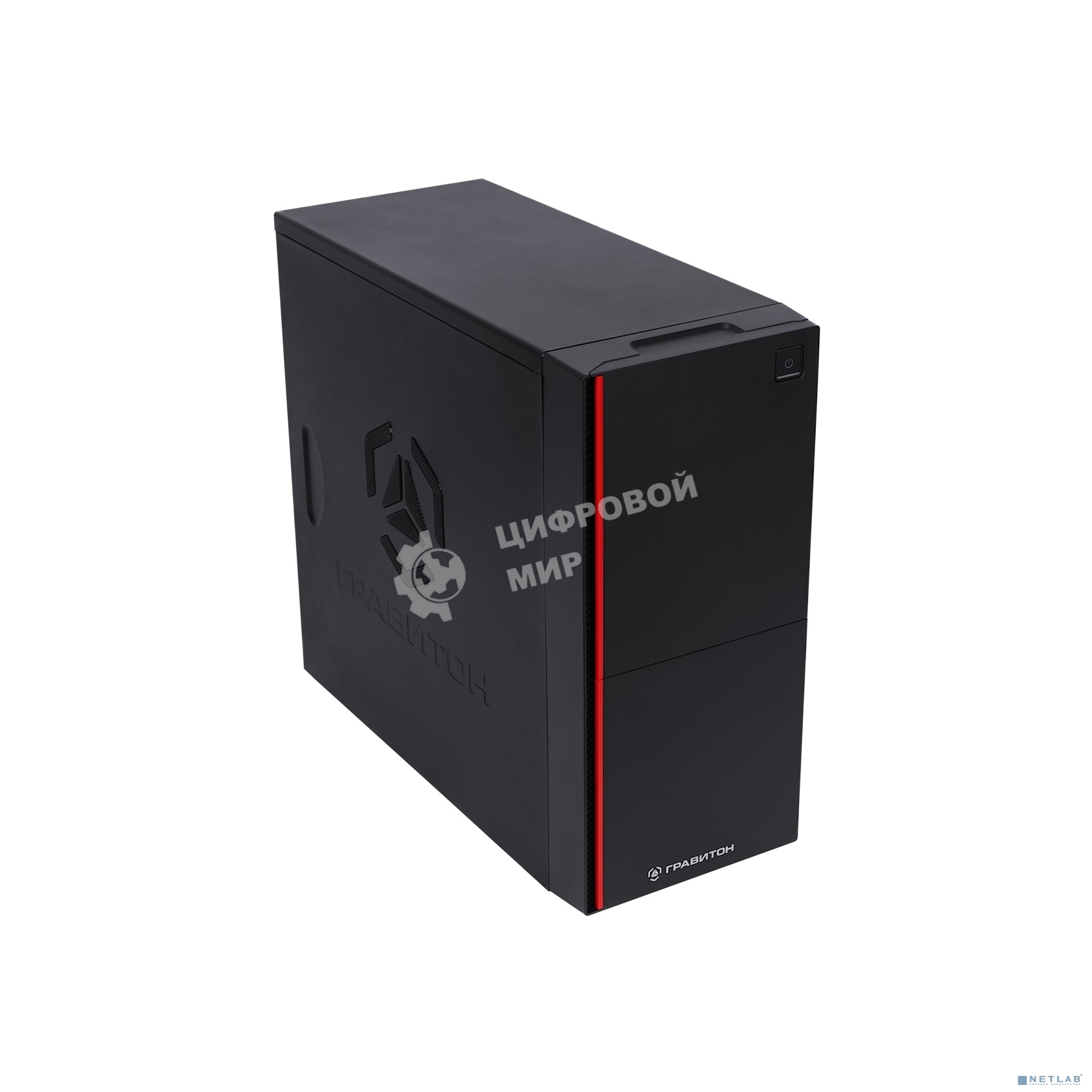 Персональный компьютер Гравитон Д53И i5-13400/2x8GB/1xSSD512GB/FP_2xUSB2.0/RJ-45POE/450W/K+M/NoOS/3YST