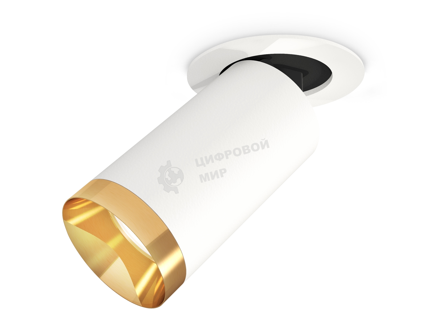 Светильник Ambrella Light XM6322204 SWH/PYG белый песок/золото желтое полированное MR16 GU5.3 (A2241, C6322, N6134)