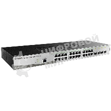 Коммутатор D-Link DGS-1210-28/ME/B1A PROJ Управляемый коммутатор 2 уровня с 24 портами 10/100/1000Base-T и 4 портами 1000Base-X SFP