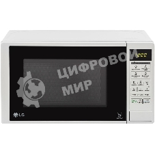 Микроволновая печь LG MS20R42D белый, 20 л, 700 Вт, переключатели - сенсор