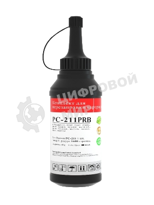 Заправочный комплект Pantum PC-211PRB (тонер 1600 стр. + чип для P2200/P2500/P2507/М6500/M6550/M6600N/M6607) (PC-211PRB)