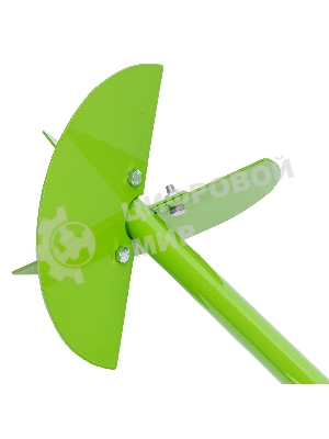 Бур лопастной со сменными ножами Сибртех, 2110 мм, удлинитель, диаметр 150 мм, 200 мм