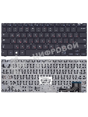 Клавиатура для ноутбука Samsung NP915S3, черная