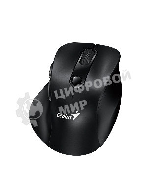 Мышь беспроводная Genius Ergo 9000S черный, 2400 dpi, радиоканал, Bluetooth, USB, кнопки - 6