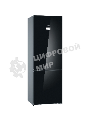 Холодильник Bosch KGN49LB30U черный двухкамерный 330/105л морозилка снизу, No Frost