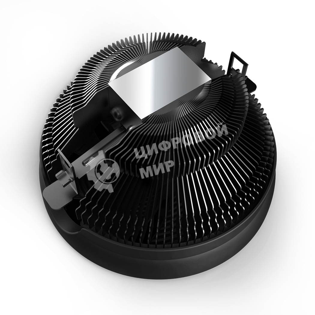 Кулер PCCooler E126M PRO черный 120мм алюминий+медь 1800rpm 29.8db 4-pin 92W 70мм