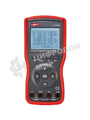 Токоизмерительные клещи UNI-T UT265B двухфазный вольтметр