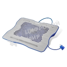 Подставка для ноутбука CROWN CMLC-1001 silver&blue (до 15,6