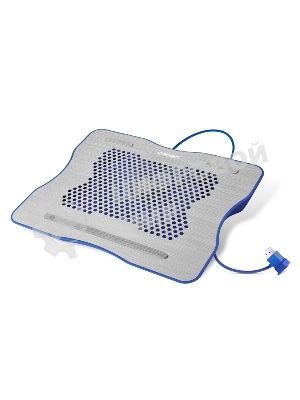 Подставка для ноутбука CROWN CMLC-1001 silver&blue (до 15,6