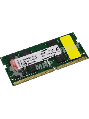 Оперативная память Kingston ValueRAM, DDR4, 16GB (1x16GB), 3200MHz, CL22, SO-DIMM