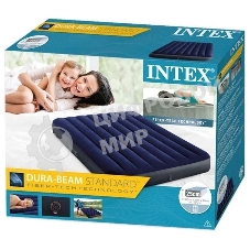 Кровать надувная Full Classic Downy Bed 137х191х25см F (64758) INTEX 6941057412450