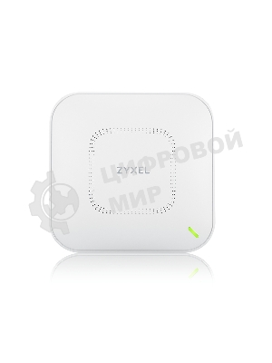 Гибридная точка доступа Zyxel NebulaFlex Pro WAX650S, W-Fi 6, 802.11a/b/g/n/ac/ax (2,4 и 5 ГГц), MU-MIMO, Smart Antenna, внутренние антенны 4x4, до 1200+2400 Мбит/с, 1xLAN 5GE, 1xLAN GE, PoE, защита о