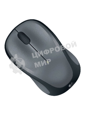 Мышь беспроводная Logitech M235 серый/черный, 1000 dpi, радиоканал, USB, кнопки - 3