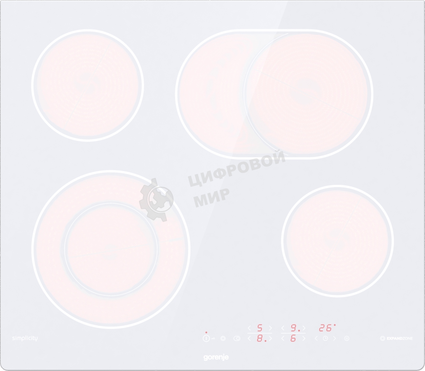 Электрическая варочная панель Gorenje ECT643SYW