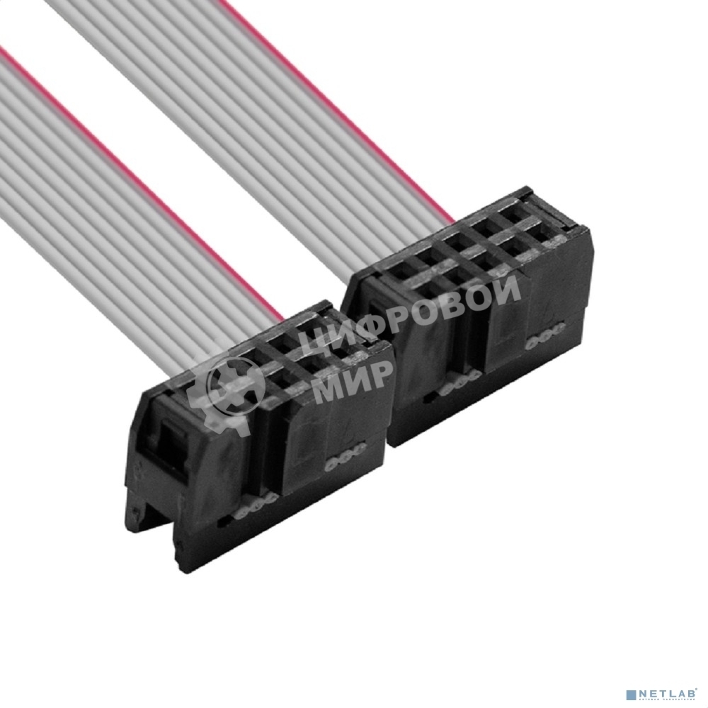 Планка портов в корпус 1xCOM ExeGate BrctDB91-LP (Com 10-pin (F) --> RS232 DB9 Male, кабель 20 см, Low Profile)