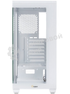 Компьютерный корпус Case Ocypus Gamma C72 WH ATX/win/white/no PSU/Tempered Glass