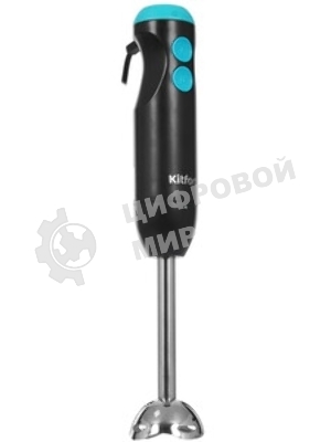 Блендер погружной Kitfort КТ-3041-3 350Вт черный/бирюзовый