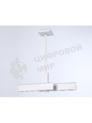 Светильник Ambrella light FA6666 WH белый 42W 3000K-6400K 640*30*900 (Без ПДУ)