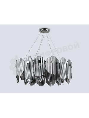 Светильник Ambrella light LH31203/8 SN/SM сатин никель/дымчатый E14*8 max 40W D650*270