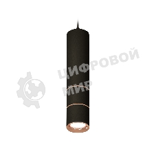 Светильник Ambrella Light XP7402085 SBK/PPG черный песок/золото розовое полированное MR16 GU5.3