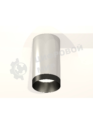Светильник Ambrella Light XS6325011 PSL/PBK серебро полированное/черный полированный MR16 GU5.3 (C6325, N6131)