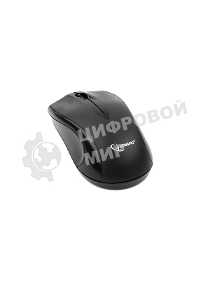 Мышь беспроводная Gembird MUSW-320 черный, 1000 dpi, радиоканал, USB, кнопки - 3