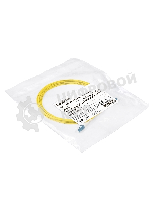 Патч-корд волоконно-оптический ExeGate FC-S-9-LC-LC-3M-LSZH (Шнур ВО SM 9/125 (OS2/G.652.D), LC/UPC-LC/UPC, Simplex, LSZH, 3м)