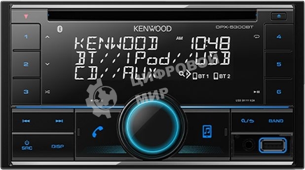 Автомагнитола CD Kenwood DPX-5300BT 2DIN 4x50Вт