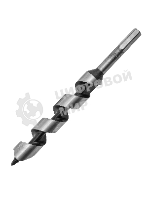 Сверло Matrix по дереву шнековое, 25x230 мм, 6-гранный хвостовик