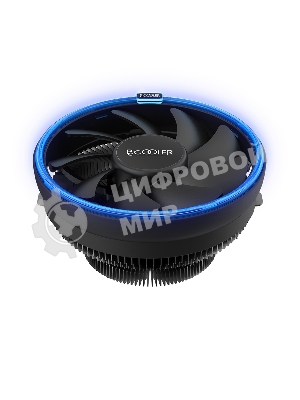 Кулер PCCooler E126MB черный 120мм алюминий 1800rpm 26.5db 4-pin 92W 70мм
