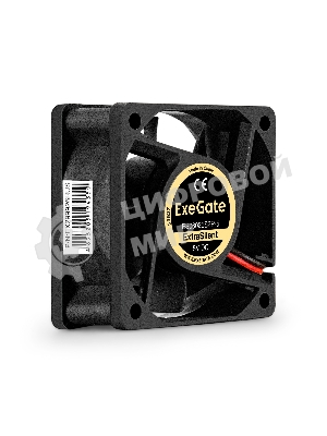 Вентилятор 5В DC ExeGate ExtraSilent ES06025S2P-5 (60x60x25 мм, Sleeve bearing (подшипник скольжения), 2pin, 2300RPM, 18dBA)