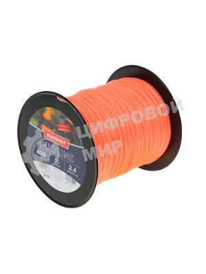Леска для садовых триммеров Patriot Duoline d=2.4мм L=15м