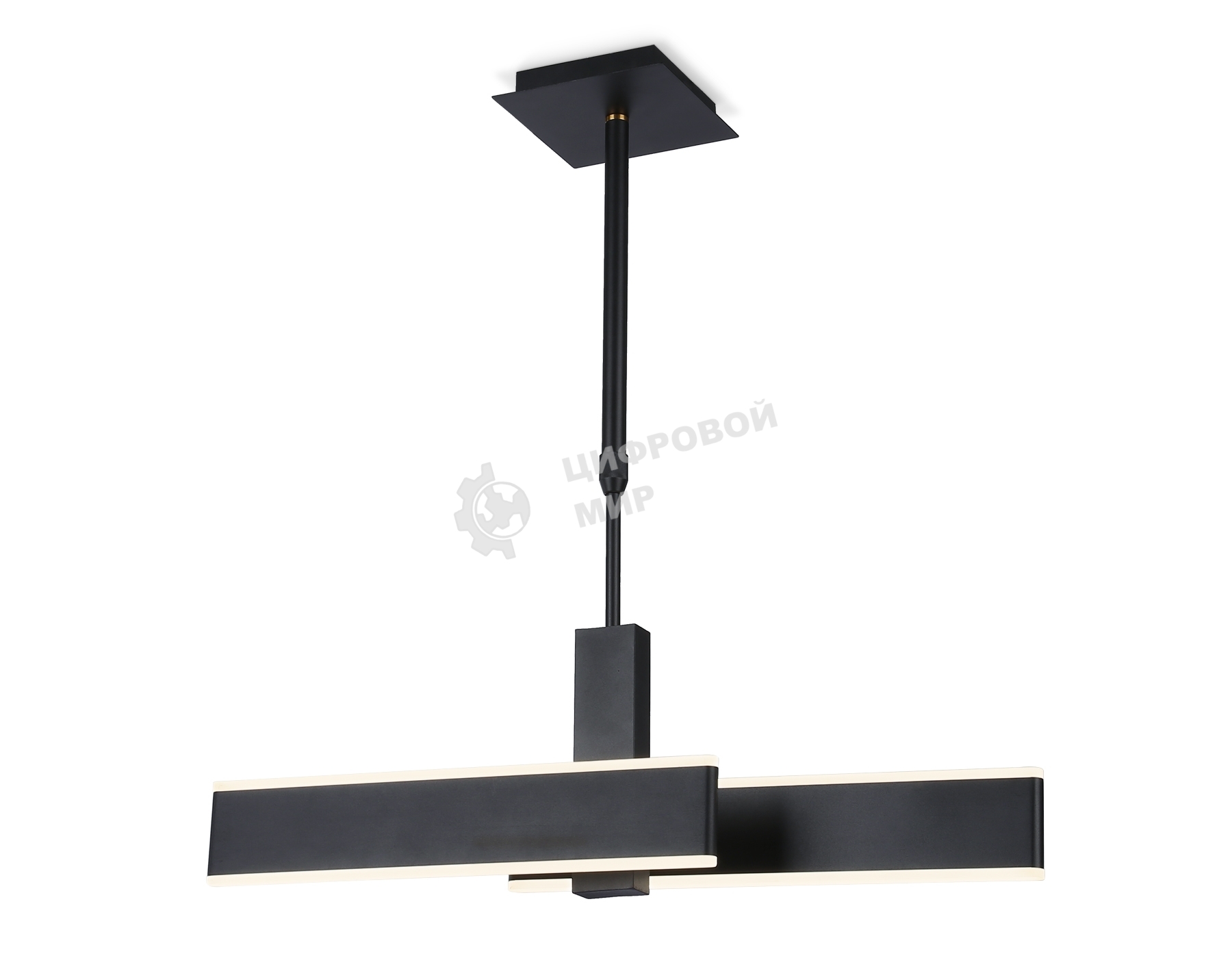 Светильник Ambrella light FA6667 BK черный 42W 3000K-6400K 640*30*900 (Без ПДУ)