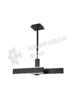 Светильник Ambrella light FA6667 BK черный 42W 3000K-6400K 640*30*900 (Без ПДУ)