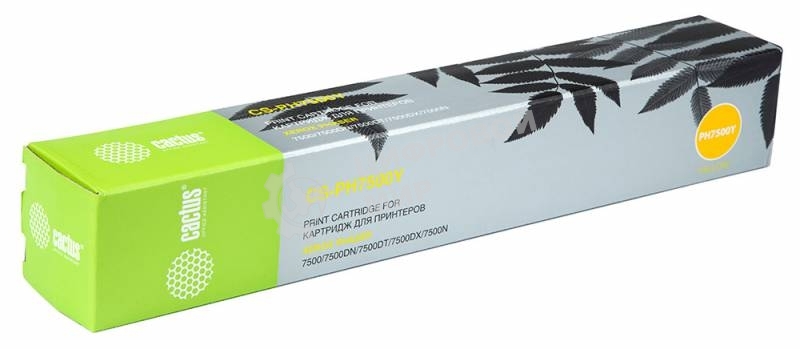 Картридж лазерный Cactus CS-PH7500Y (106R01445) желтый (17800 стр.) для Xerox Phaser 7500