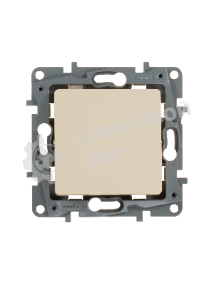 Выключатель 10АХ, на винтах, сл.кость ETIKA 