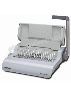 Переплетчик Fellowes Pulsar+ (FS-56276) A4/перф.17л.сшив/макс.300л./пластик.пруж. (6-38мм)