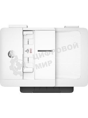 МФУ струйное HP OfficeJet Pro 7740 (G5J38A) Wide Format AiO цветной струйный принтер/копир/сканер/факс, А3, 22/18 стр/мин, ADF, дуплекс, USB, Ethernet, WiFi, белый/черный