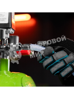 Шланг пневматический Stels ПВХ, 10x16 мм, 18 бар, армированный, прозрач., быстросъем, 3 0м