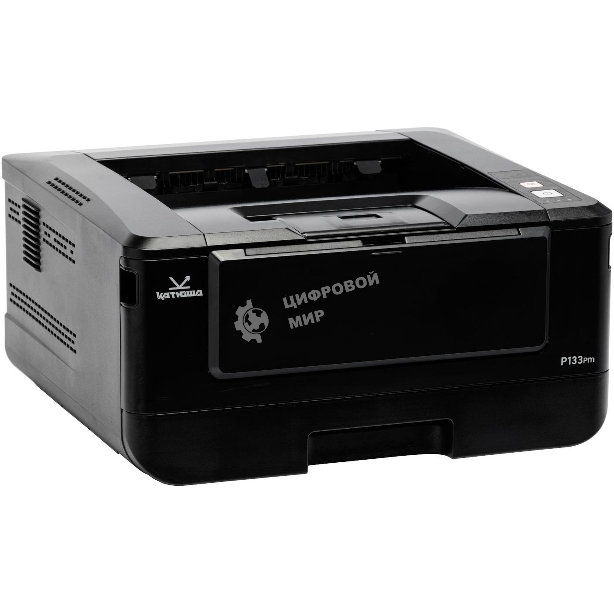 Принтер лазерный Катюша P133p (P133pm), А4, ч/б, печ. до 33 стр/мин., 1200x1200 dpi, USB, Wi-Fi (опционально), Ethernet RJ-45 - Российское производство