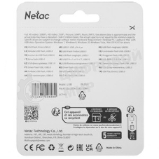 Флешка USB Netac U185 белый USB 3.0 Flash 16Gb, NT03U185N-016G-32WH, LED индикатор