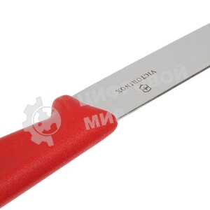 Нож кухонный Victorinox Swiss Classic (6.7638.C1) для чистки овощей и фруктов лезв. 80 мм серрейт. заточка желтый