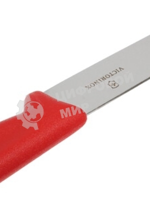 Нож кухонный Victorinox Swiss Classic (6.7638.C1) для чистки овощей и фруктов лезв. 80 мм серрейт. заточка желтый