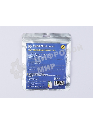 Светодиодная лента Ambrella light GS4752 COB 528Led/14W m/ 24V IP20 4500K/ 5m*10mm*2mm (2 конт.)