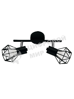 Светильник Ambrella light TR8621/2 BK/CH черный/хром E27*2 max 40W 260*91*175