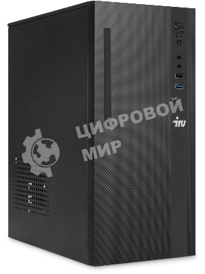 Компьютер IRU Planio 310H6SC MT i3 12100F (3.3) 16Gb SSD512Gb GT610 2Gb Windows 11 Pro GbitEth 230W черный (2153495)