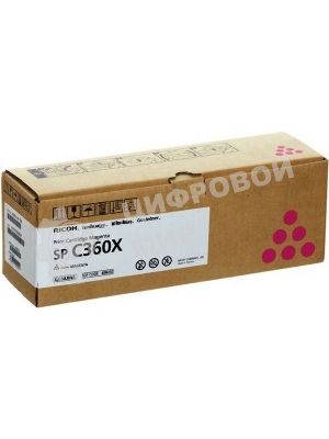 Картридж лазерный тип SP C360X малиновый для Ricoh SP C361SFNw (9K, только для МФУ)